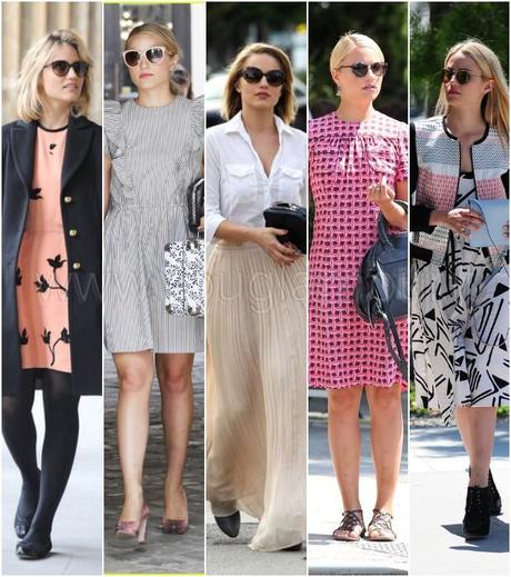 Lo stile femminile e bon ton di Dianna Agron