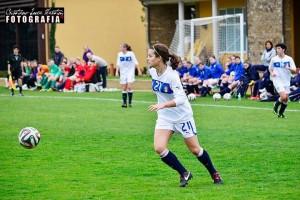 Alice Tortelli con la maglia della nazionale - Gentile concessione dell'Ufficio Stampa dell'A.C.F. Firenze Mattia Martini. Fotografo Cristiano Martini