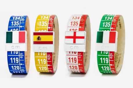 Il Centimetro: I nuovi bracciali WorldFlag