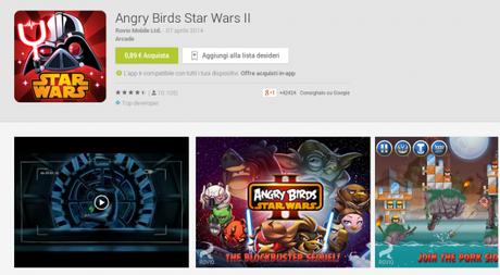Angry Birds Star Wars II App Android su Google Play 600x330 Angry Birds Star Wars II disponibile gratuitamente su Amazon App Shop applicazioni  App Shop amazon app shop 