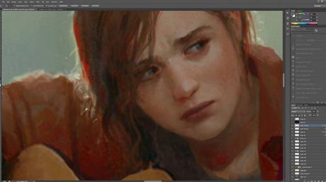 Il concept artist di The Last of Us pubblica un artwork su Ellie con le parole