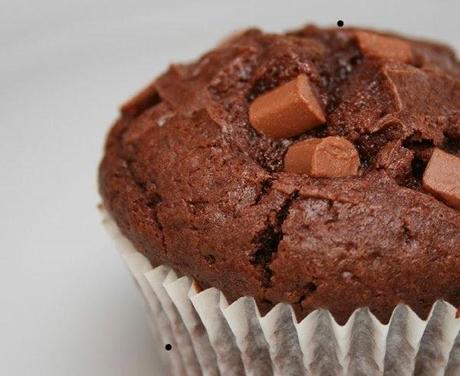 Muffin al cioccolato al microonde