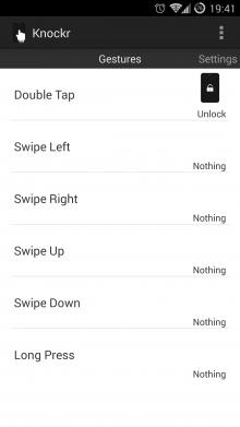 Knockr: le gesture e il doppio tap allo sblocco come su HTC One M8 per tutti gli Android! Knockr: le gesture e il doppio tap allo sblocco come su HTC One M8 per tutti gli Android!