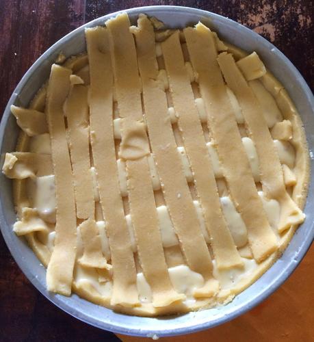 PASTIERA CON CREMA PASTICCERA