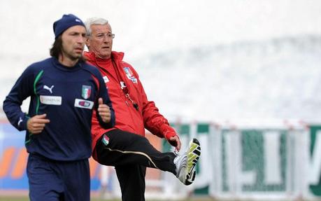 sport_sudafrica_2010_italia_allenamento_lippi_pirlo_ansa