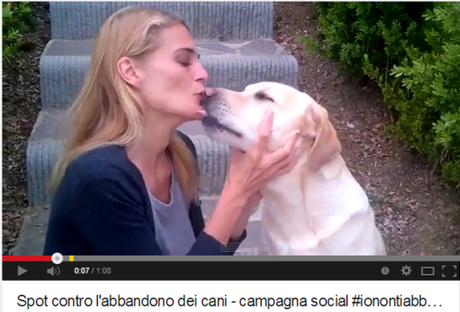 Campagna Social contro l'abbandono - #ionontiabbandono