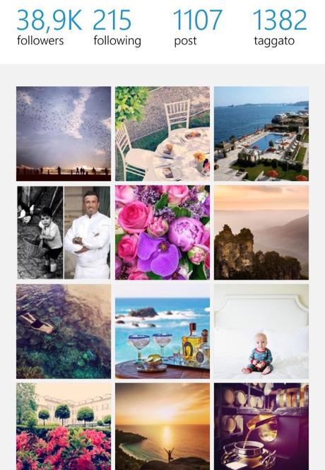 Profilo Instagram Four Season