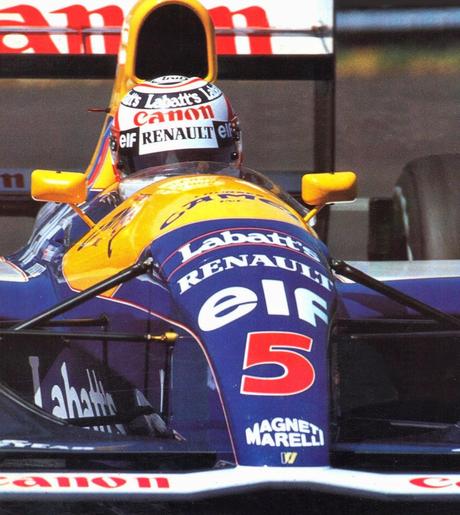 Arai Quantum Replica Nigel Mansell 1993 - Ansaloni Collection