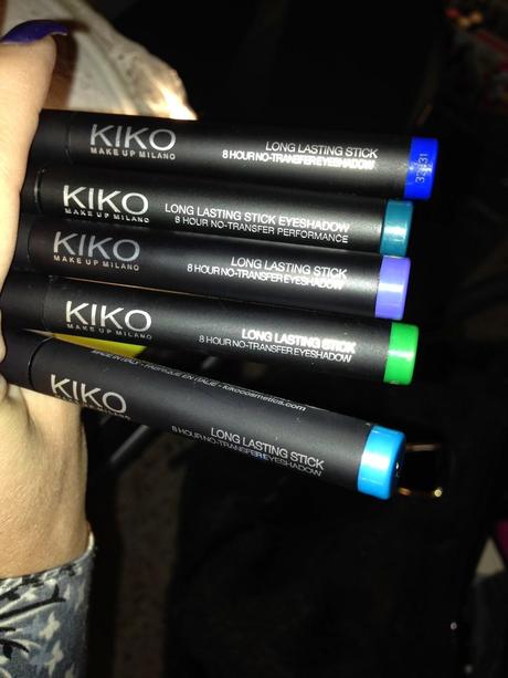 Kiko, Ombretti Stick, Long Lasting / Creamy Stick Eyeshadow, Colori vari
