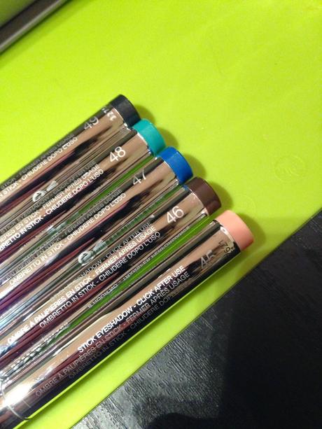 Kiko, Ombretti Stick, Long Lasting / Creamy Stick Eyeshadow, Colori vari