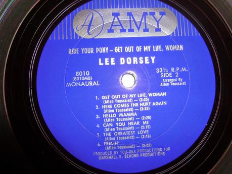 Lee Dorsey - Ride Your Pony/Get out of my life Woman