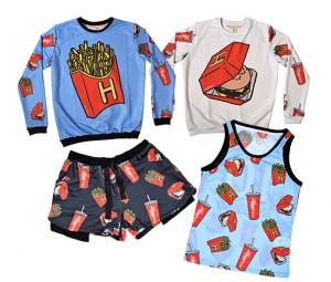 Il Food diventa FASHION con HAPPINESS junk_food_fashion