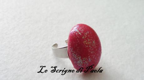 anello con cabochon