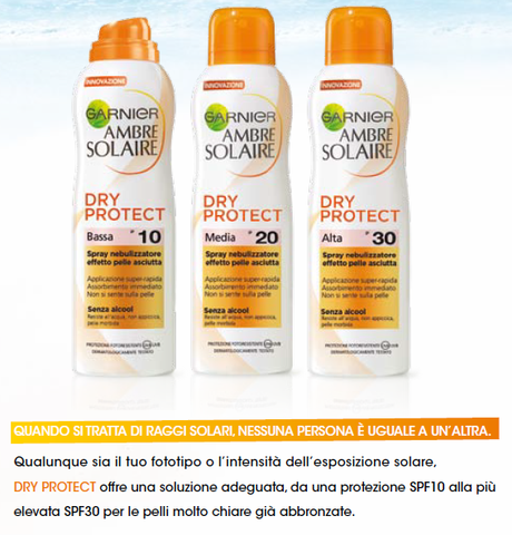 Garnier, Ambre Solaire Dry Protect - Preview