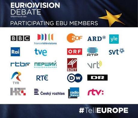 Eurovision Debate 2014 in diretta alle 21 su Rai News 24 (canale 48) #TellEUROPE