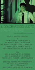 “Il Dolce Mondo Vuoto” di Francesca Staasch: in scena dal 15 maggio al Teatro Td IX Tordinona di Roma