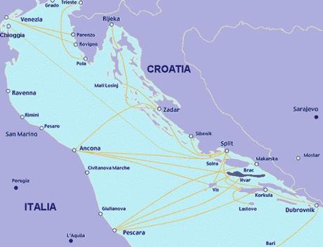 traghetti Croazia