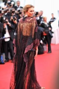 Karlie Kloss in Valentino al Festival di Cannes 2014