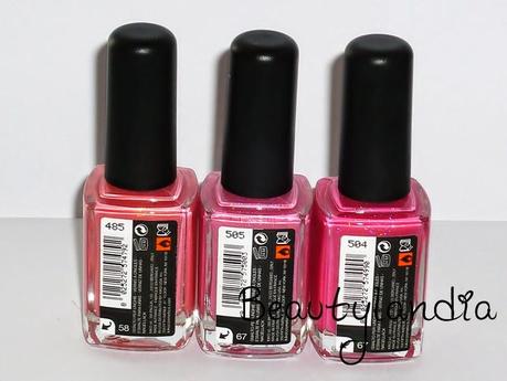 KIKO - Nuovi Nail Laquer N 485, 504, 505 (swatch e review) - KIKO - Nuovi Nail Laquer N 485, 504, 505 (swatch e review) -