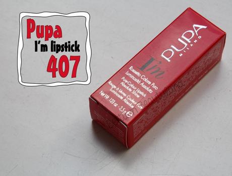 I’m Pupa Lipstick 407