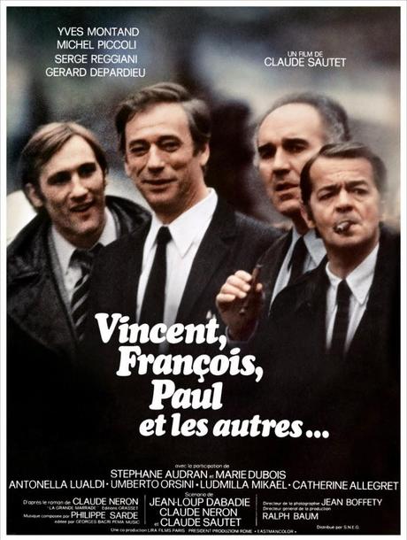 “Tre amici, le mogli e (affettuosamente) le altre” di Claude Sautet: un malinconico ritratto della società francese dei primi anni settanta.