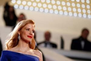 Jessica Chastain - Red carpet - The Dissapearance of Eleanor Rigby © AFP / V. Hache