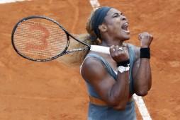 serena roma w484 254x170 DJOKOVIC VINCITORE DEL TORNEO DI ROMA, ERRANI BATTUTA IN FINALE DA SERENA WILLIAMS