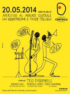 Mercato centrale a tutto drink, swing, sing