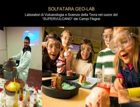 Imparare giocando: gli GEO-LAB della Solfatara Solfatara GEO LAB