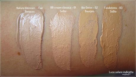 [Impressioni & Swatch] Benecos - Natural BB Cream *Fair*