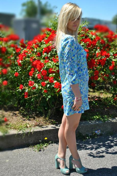 outfit abito stampa vintage outfit abito stampato e cappello avito stampa vintage abito stampa pucci outfit abito stampa pucci outfit abito ecappello outfit abito manica a 3/4 come abbinare il cappello abbinamento abito e cappello cappello turchese fashion blogger italiane outfit colorblock by felym fashion blog di mariafelicia magno milano fashion blogger milano mariafelicia magno blogger di colorblock by felym outfit sandali a t smalto celeste outfit maggio 2014 outfit primaverili outfit primavera 2014