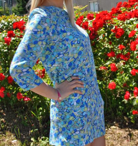 outfit abito stampa vintage e cappello outfit abito stampato e cappello avito stampa vintage abito stampa pucci outfit abito stampa pucci outfit abito ecappello outfit abito manica a 3/4 come abbinare il cappello abbinamento abito e cappello cappello turchese fashion blogger italiane outfit colorblock by felym fashion blog di mariafelicia magno milano fashion blogger milano mariafelicia magno blogger di colorblock by felym outfit sandali a t smalto celeste outfit maggio 2014 outfit primaverili outfit primavera 2014