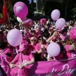 “Race for cure”, in 70mila a Roma alla corsa contro il tumore al seno (foto)