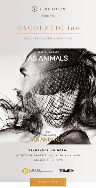21/5 As Animals (disco d oro con  I See Ghost )