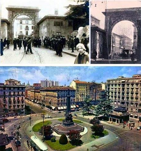 Il curioso bassorilievo dell'antica Porta Tosa a Milano