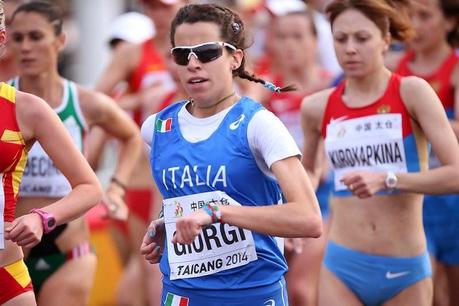 Record del mondo per Eleonora Giorgi nella 5 km di marcia