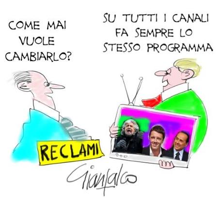 tv elezioni europee