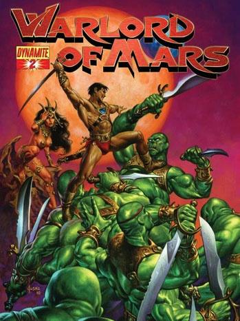 Dynamite e ERB lanciano nuove serie a fumetti di John Carter e Tarzan Tarzan John Carter di Marte Edgar Rice Burroughs Dynamite Entertainment 