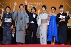 Film cast - Red carpet - Futatsume no Mado (Still the Water) © AFP / A. Pizzoli