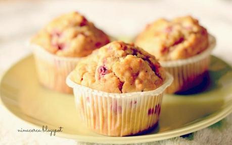 MUFFIN ALLA FRAGOLA (da sentirsi male ve lo dico)