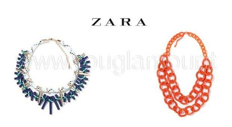 Collane Zara Primavera-Estate 2014 Collane Zara Primavera-Estate 2014