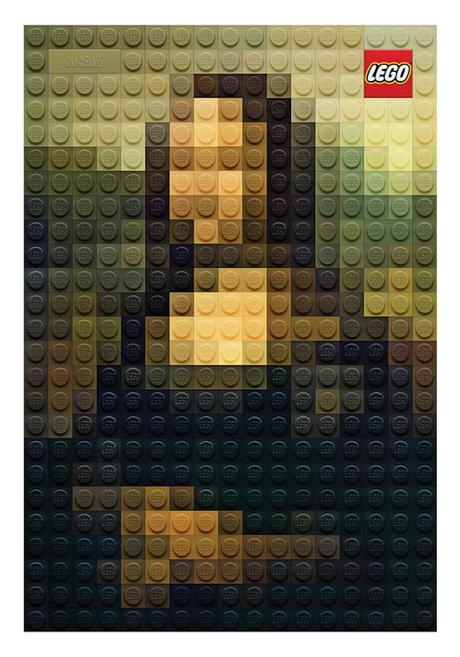 Lego Masters of Painting - Gioconda 
