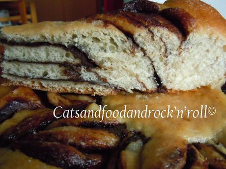 Fiore di panbrioche alla crema Cubarum Venchi, a lievitazione naturale