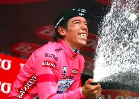 Giro d'Italia 2014, Crono e maglia rosa per Uran