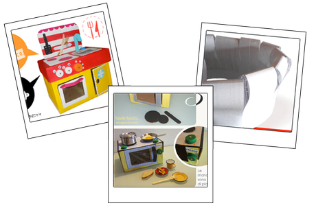 Cucinette e altri elettrodomestici, i vostri progetti di riciclo creativo per bambini – DIY mini kitchens and other recycled ampliances for kids