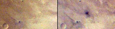 MARCI 27 marzo 2012 - nuovo cratere su Marte