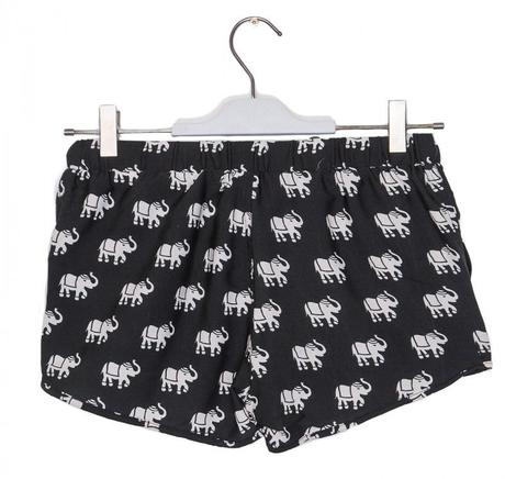 shorts-terranova-elephant-print