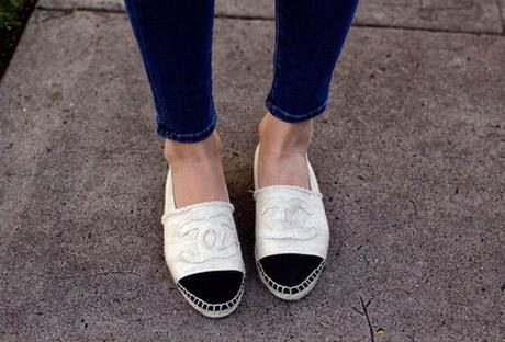 Look for less: espadrillas Chanel
