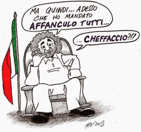 BEPPE GRILLO SI E' DIMESSO ! ! !