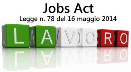 immagine Jobs Act Legge sul Lavoro n. 78 del 16 maggio 2014 studio baroni